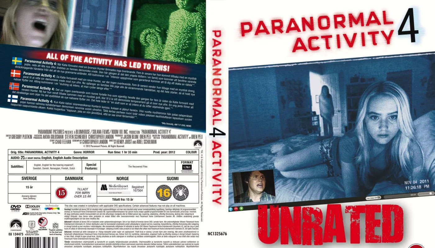 ดูหนังออนไลน์ Paranormal Activity 4 (2012) เต็มเรื่อง